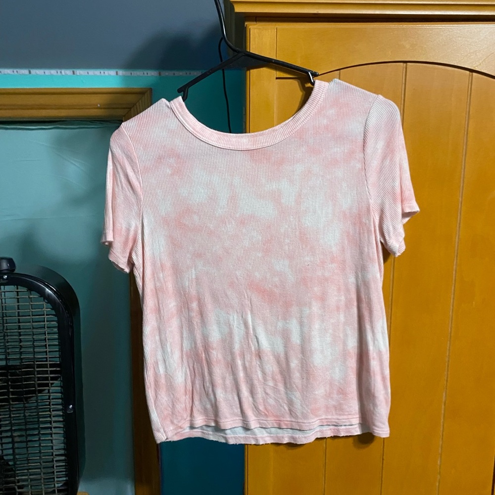 pink tye-dye kohls t-shirt